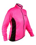 HAVEN chaqueta cortaviento - FEATHERLITE - rosa/negro