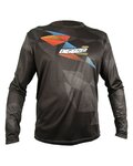 HAVEN maillot de verano de manga larga - ENERGIZER CRAZY LONG - negro/rojo/azul
