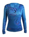 HAVEN maillot de verano de manga larga - ENERGY CRAZY LONG - azul
