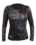 HAVEN maillot de verano de manga larga - ENERGY CRAZY LONG - negro