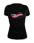 HAVEN jersey de manga corta - ENERGY SHORT - negro/rosa