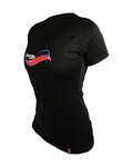 HAVEN jersey de manga corta - ENERGY SHORT - negro/rosa