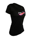 HAVEN jersey de manga corta - ENERGY SHORT - negro/rosa