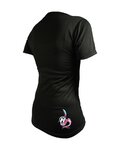 HAVEN jersey de manga corta - ENERGY SHORT - negro/rosa