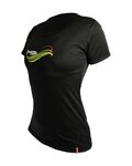 HAVEN jersey de manga corta - ENERGY SHORT - negro/verde
