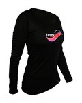 HAVEN maillot de verano de manga larga - ENERGY LONG - negro/rosa