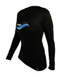 HAVEN maillot de verano de manga larga - ENERGY LONG - negro/azul