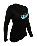 HAVEN maillot de verano de manga larga - ENERGY LONG - negro/azul