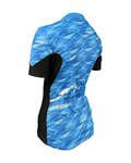 HAVEN jersey de manga corta - SKINFIT NEO WOMEN - azul/blanco