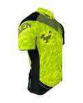 HAVEN jersey de manga corta - SINGLETRAIL NEO - verde/negro
