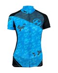HAVEN jersey de manga corta - SINGLETRAIL NEO WOMEN - azul