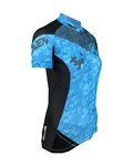 HAVEN jersey de manga corta - SINGLETRAIL NEO WOMEN - azul