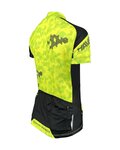 HAVEN jersey de manga corta - SINGLETRAIL NEO WOMEN - verde/negro