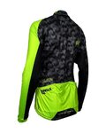 HAVEN maillot de invierno de manga larga - STRATO - negro/verde claro