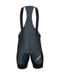 HAVEN pantalones cortos de tirantes - POCKETTO - negro