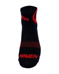 HAVEN calcetines clásicos - LITE SILVER NEO 2PAK - negro/rojo
