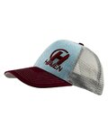HAVEN tapa - TRUCKER - gris/rojo