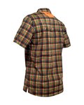 HAVEN camisa - AGNESS SLIMFIT - naranja/verde