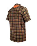 HAVEN camisa - AGNESS SLIMFIT - naranja/verde