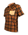 HAVEN camisa - AGNESS SLIMFIT - marrón