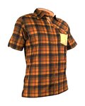 HAVEN camisa - AGNESS SLIMFIT - marrón