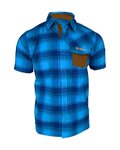 HAVEN camisa - AGNESS SLIMFIT - azul
