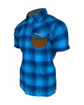 HAVEN camisa - AGNESS SLIMFIT - azul