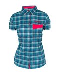 HAVEN camisa - AGNESS SLIMFIT - rosa/azul