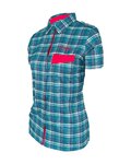 HAVEN camisa - AGNESS SLIMFIT - rosa/azul