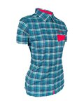HAVEN camisa - AGNESS SLIMFIT - rosa/azul