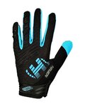 HAVEN guantes de dedos largos - DEMO NEO LONG - negro/azul