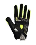HAVEN guantes de dedos largos - DEMO NEO LONG - negro/verde