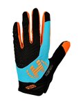 HAVEN guantes de dedos largos - DEMO NEO LONG - azul/naranja