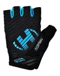HAVEN guantes de dedos cortos - DEMO NEO SHORT - negro/azul