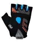 HAVEN guantes de dedos cortos - DEMO NEO SHORT - azul/naranja