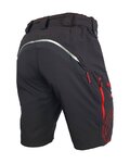 HAVEN pantalones cortos sin tirantes - NAVAHO SHORTY - rojo/negro