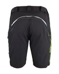 HAVEN pantalones cortos sin tirantes - NAVAHO SHORTY - negro/verde