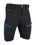 HAVEN pantalones cortos sin tirantes - NAVAHO SHORTY - azul/negro