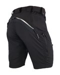 HAVEN pantalones cortos sin tirantes - NAVAHO SHORTY - negro