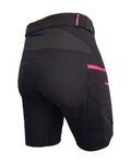 HAVEN pantalones cortos sin tirantes - FACTORY AIR WMS - negro/rosa