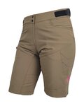 HAVEN pantalones cortos sin tirantes - FACTORY AIR WMS - marrón