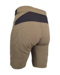 HAVEN pantalones cortos sin tirantes - FACTORY AIR WMS - marrón