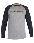 HAVEN maillot de verano de manga larga - FACTORY TRAIL - negro/gris