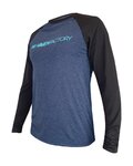 HAVEN maillot de verano de manga larga - FACTORY TRAIL - negro/azul