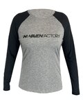 HAVEN maillot de verano de manga larga - FACTORY TRAIL - negro/gris