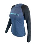 HAVEN maillot de verano de manga larga - FACTORY TRAIL - negro/azul