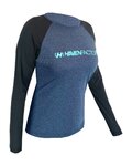HAVEN maillot de verano de manga larga - FACTORY TRAIL - negro/azul