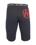 HAVEN pantalones cortos sin tirantes - NALISHA SLIMFIT - negro/rojo