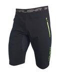 HAVEN pantalones cortos sin tirantes - NALISHA SLIMFIT - negro/verde