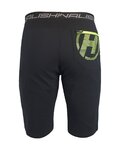 HAVEN pantalones cortos sin tirantes - NALISHA SLIMFIT - negro/verde